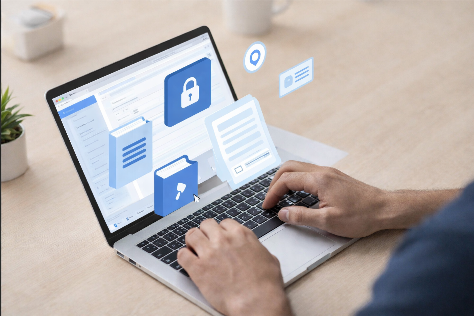 Ilustración de beneficios